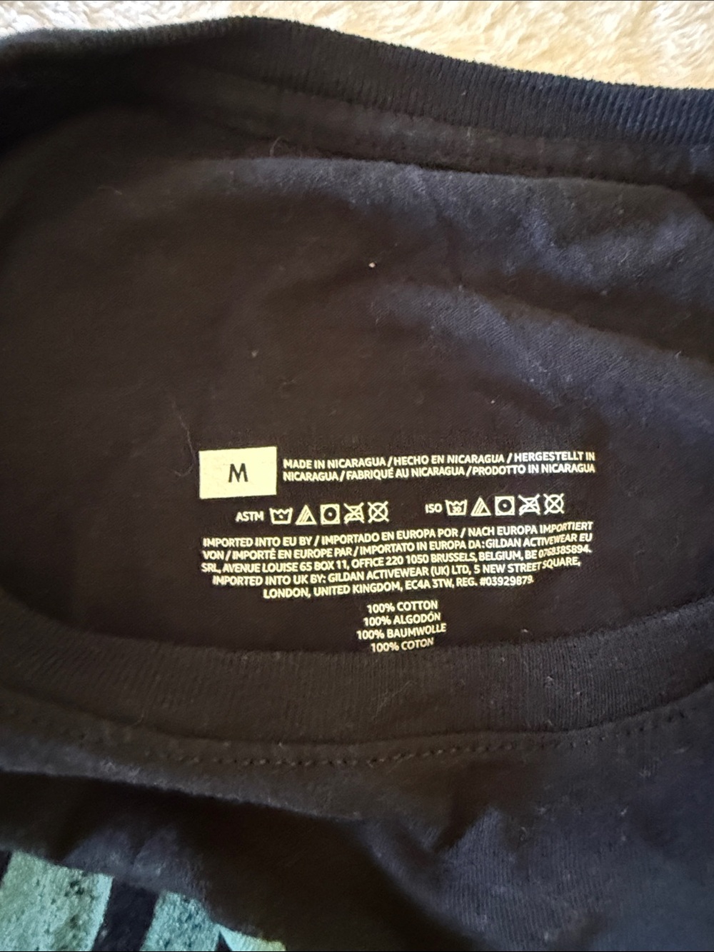 Joke Tee with Colorful Lettering - Picture 2 of 2